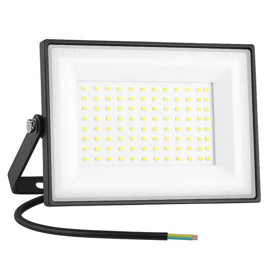 200W LED Flood Lights Outdoor, 18000LM Bright Security Light, IP66 Waterproof Outdoor LED Lights, 6500K Daylight White Floodlight for Garage, Yard, Garden, Stadium, Playground, Arena